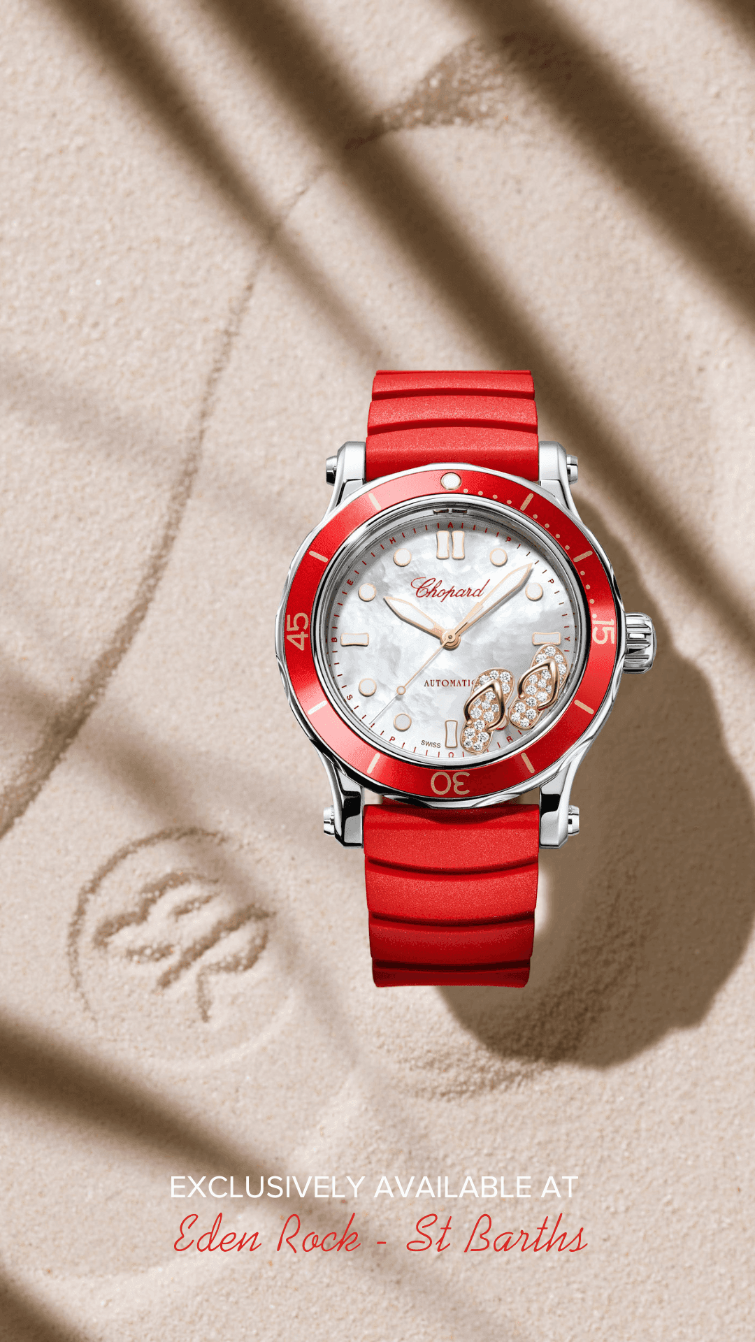 Chopard dives into the deep blue with the Happy Ocean Eden Rock