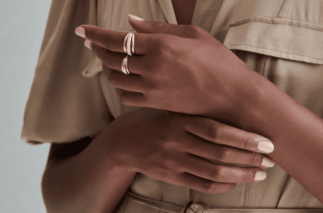 The signet ring: the charm of a strong character
