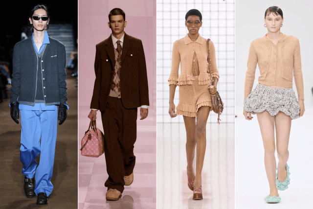 Selection: the cardigan stands out as the ultimate fashion piece of spring