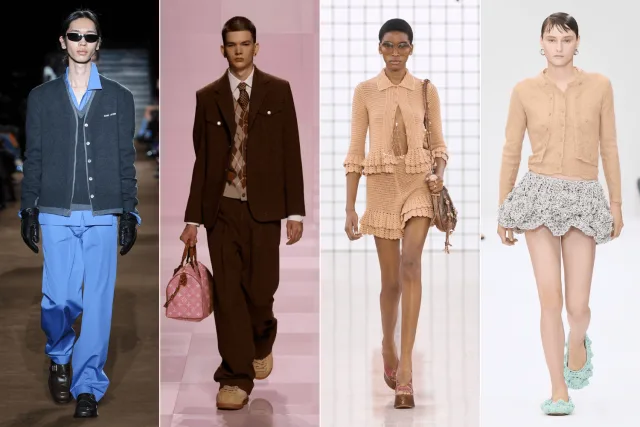 Selection: the cardigan stands out as the ultimate fashion piece of spring
