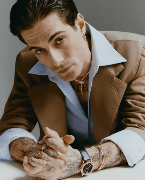 Damiano David, the new face of Bvlgari : luxury says yes to Rock ! 