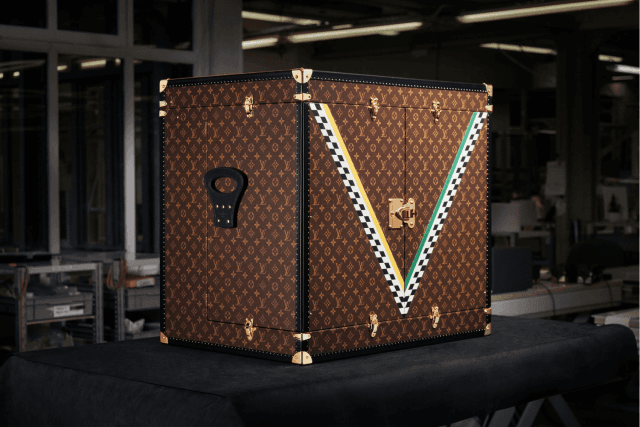 Louis Vuitton unveils its trophy trunk for the 75th anniversary of Formula 1