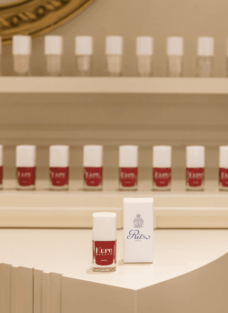 nail Treat yourself to a high-end manicure at the New Nail bar of the Ritz Paris