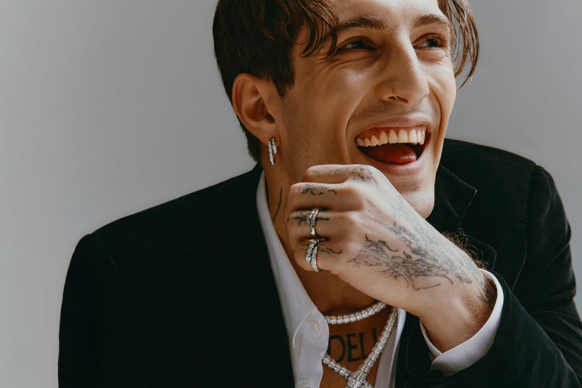 Damiano David, the new face of Bvlgari : luxury says yes to Rock !