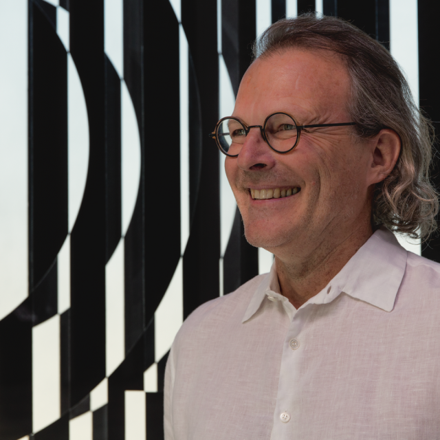 Vasarely, with his head in the stars