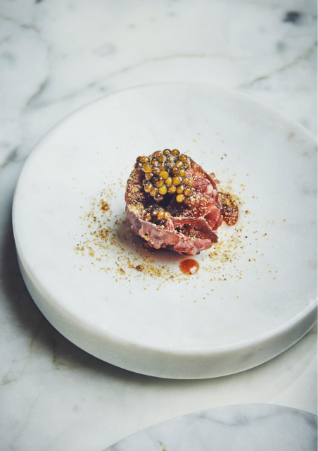 NEW YEAR'S EVE DINNER as seen by Grégory Garimbay, Michelin-starred chef
