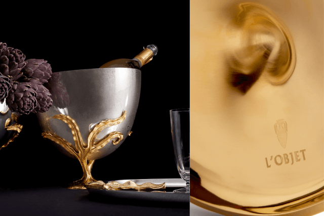 Fern by L'Objet: when luxury sculpts the art of the table Fern by L'Objet: when luxury sculpts the art of the table