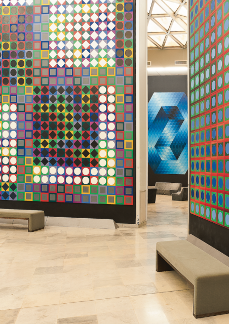 Vasarely, with his head in the stars