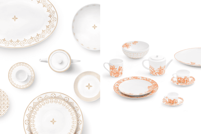 The art of tableware by Louis Vuitton
