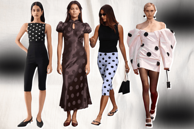 Polka dots, the star pattern of summer 2025